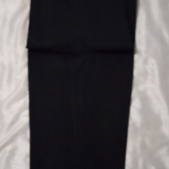 Izod XFG women's black/white strip capri size10 goth grunge boho work wear - Picture 7 of 7